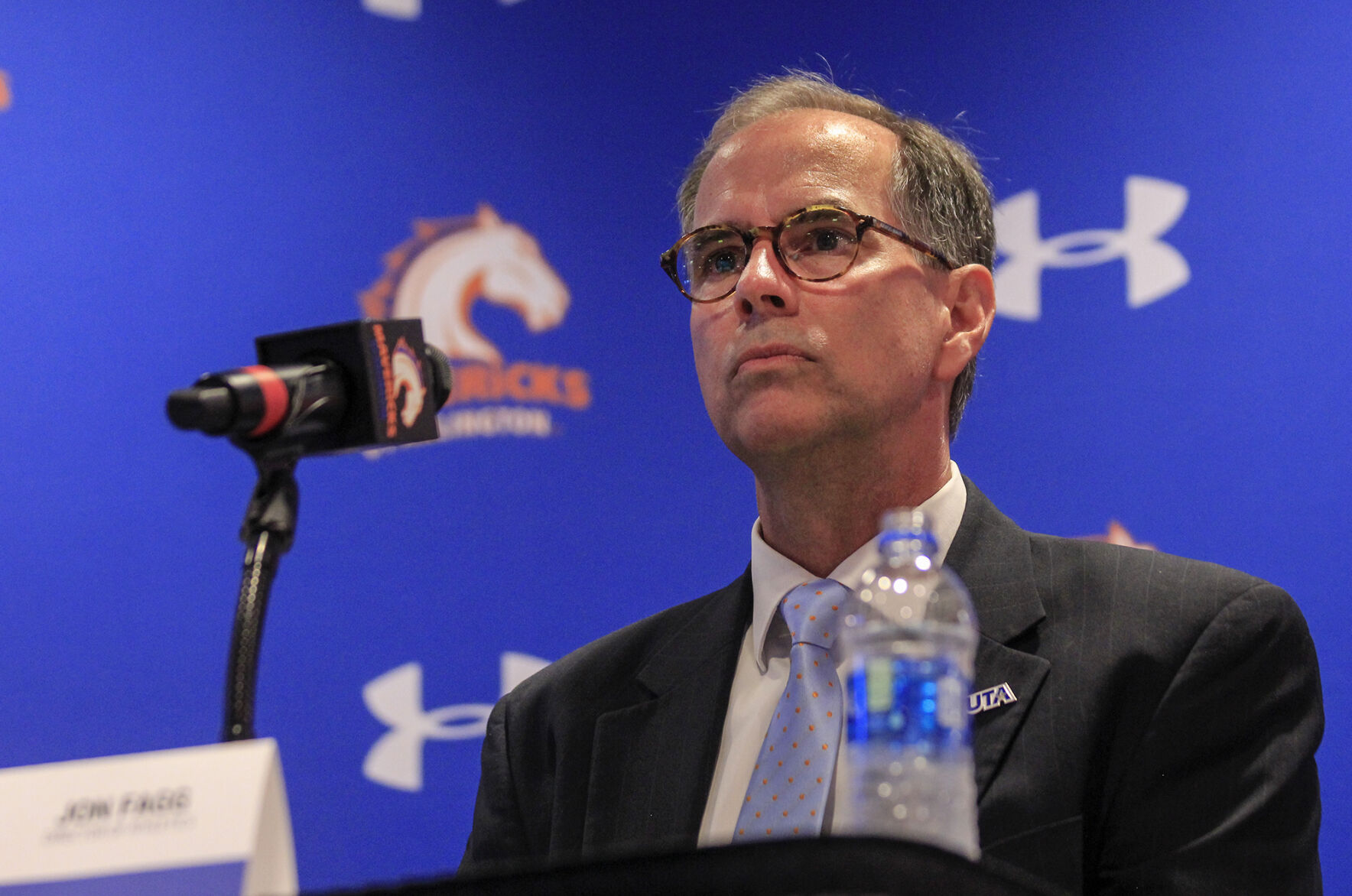 Incoming Athletics director shares vision for department at press conference